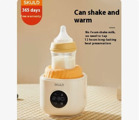 Fully Electric Automatic Constant Temperature Milk Shaker - Balochistan LLC  Product information: Power type: Charging Color: Y1 (light tone shake milk),Y3 upgraded (light tone constant temperature shake milk) Applicable age: infant (0-2 years old) Operation mode: Touch Material: polypropylene (pp) Usage: Electric Packing list: 1xMilk shaker Product Image: