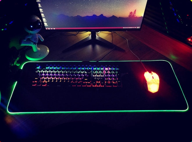 لوحة ماوس RGB لوحة ماوس مضيئة لوحة ماوس LED