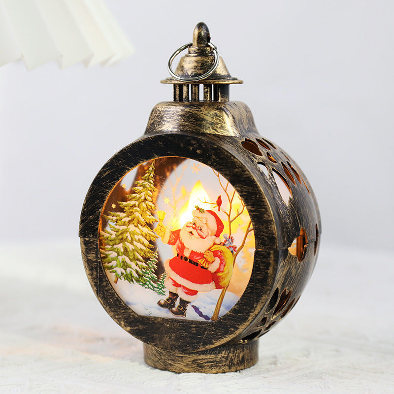 Christmas Decoration Small Night Lamp Desktop Decoration - Balochistan LLC  Product information: Material: Plastic Specifications: bronze old man, retro Silver snowman, white snowman Style: Christmas Size: Packing list: Night Lamp*1 Product Image: