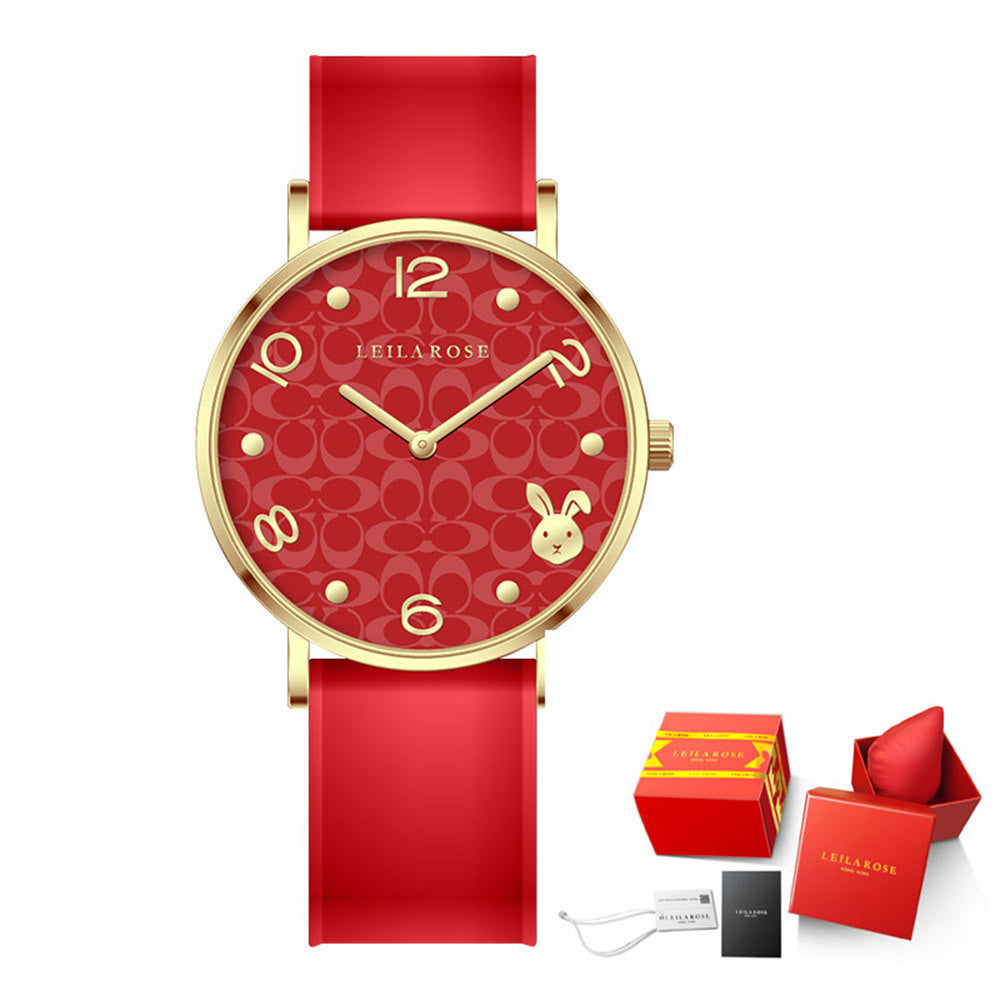 Chinese New Year Fashion Waterproof Zodiac Watch Female