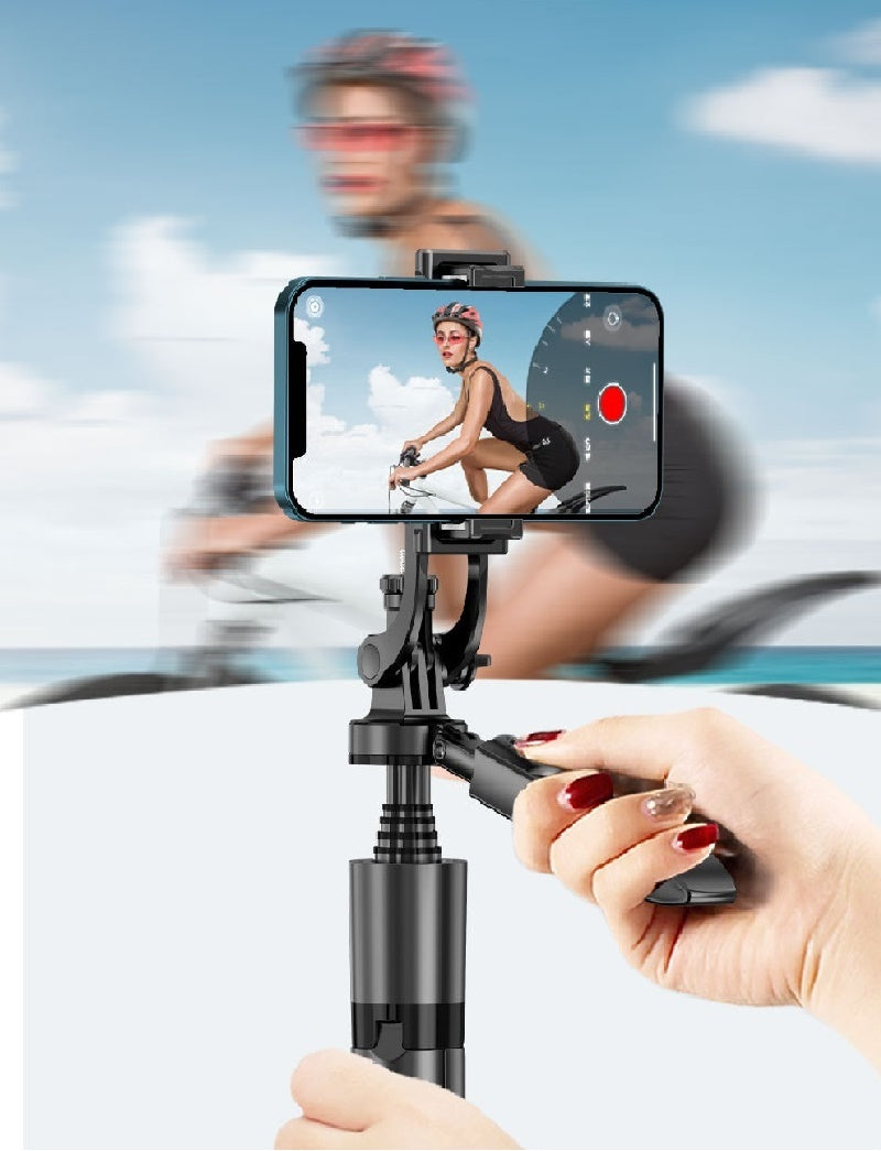 360 Auto Face Tracking Gimbal AI Smart Gimbal Face Tracking Auto Phone Holder For Smartphone Video Vlog Live Stabilizer Tripod - Balochistan LLC 