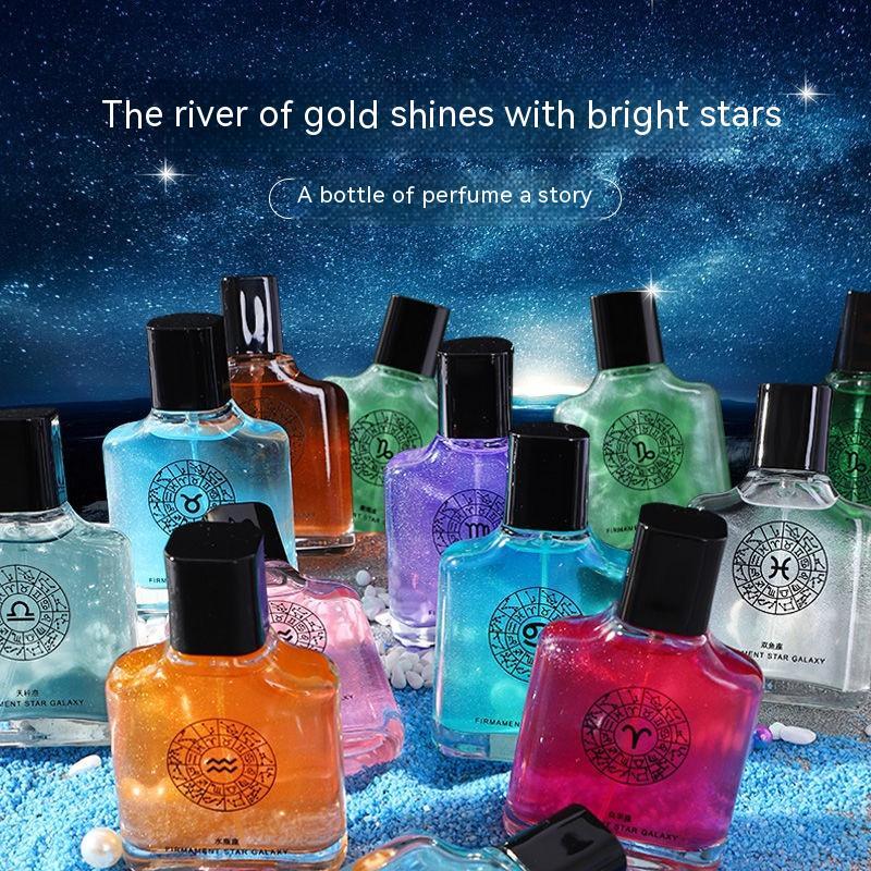 Perfume Long-lasting Light Perfume 12 Constellation Perfume Men And Women - Balochistan LLC  Product information: Net Content 50 Ml Aquarian, Fish 50 Ml, Aries 50 Ml, Taurus 50 Ml, Gemini 50 Ml, 50 Ml Cancer ML, Leo 50 Ml, Virgo 50 Ml, Libra 50 Ml, Scorpio 50 Ml, Sagittarius 50 Ml, Capricorn 50 Ml Size 7033 110mm Packing list: Glass bottle perfume * 1pc Product Image: