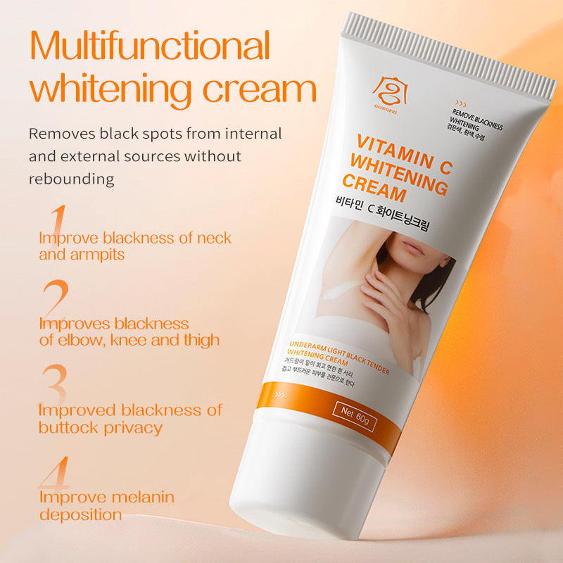 Underarm Black Whitening Cream Moisturizes And Moisturizes Skin