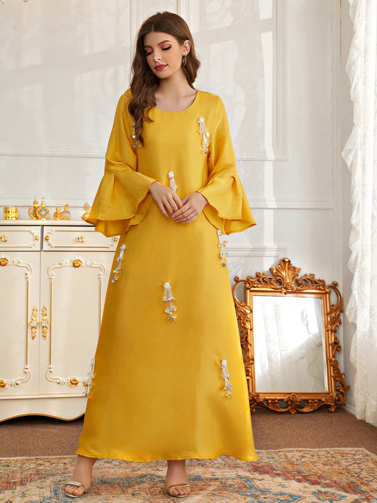 Middle East Arab Foreign Trade High-grade Dress Women's Clothing