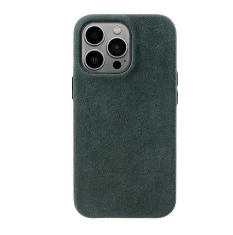 Handmate Case Suede Phone Case - Balochistan LLC  Specification: Surface: Alcantara fabric Middle: PC Interior: Alcantara fabric Button: Gold Note: Compatible with Apple, not Apple products Package Content: 1 x phone case