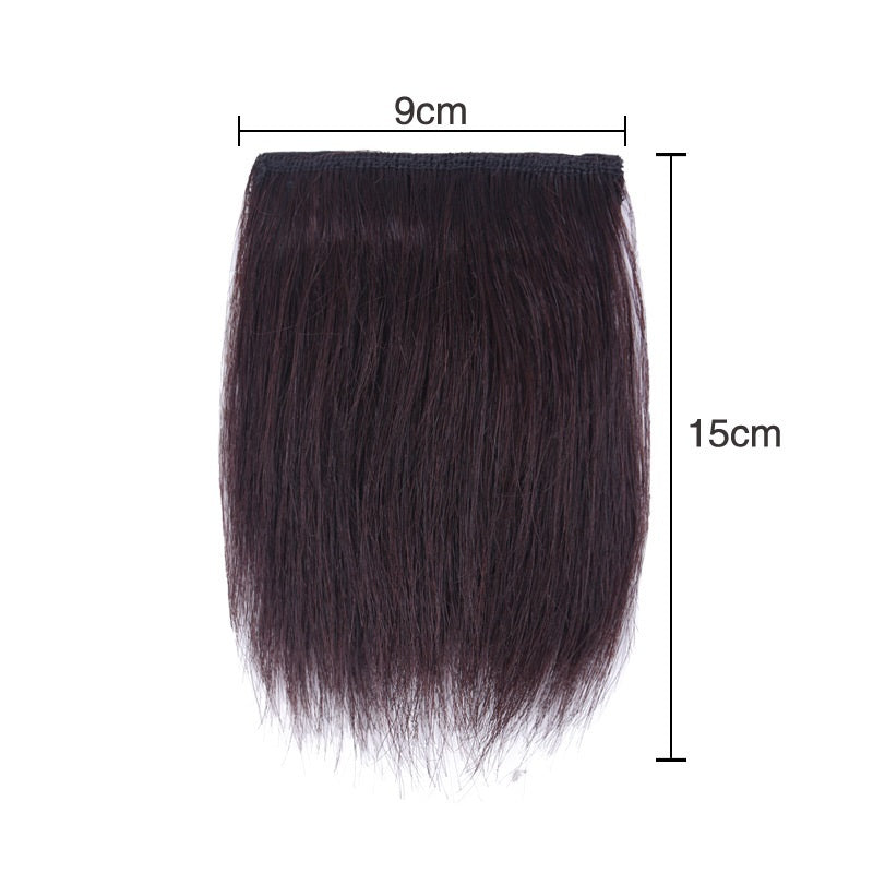 Pads Wigs Women Pads Back Of  Head The Real Hair - Balochistan LLC  Produce information Applicable people: Ladies Can it be dyed and ironed: It can be dyed Hair material: real hair Hair piece type: roll Hair length: 10cm, 15cm, 25cm Packing list Wig piece*1