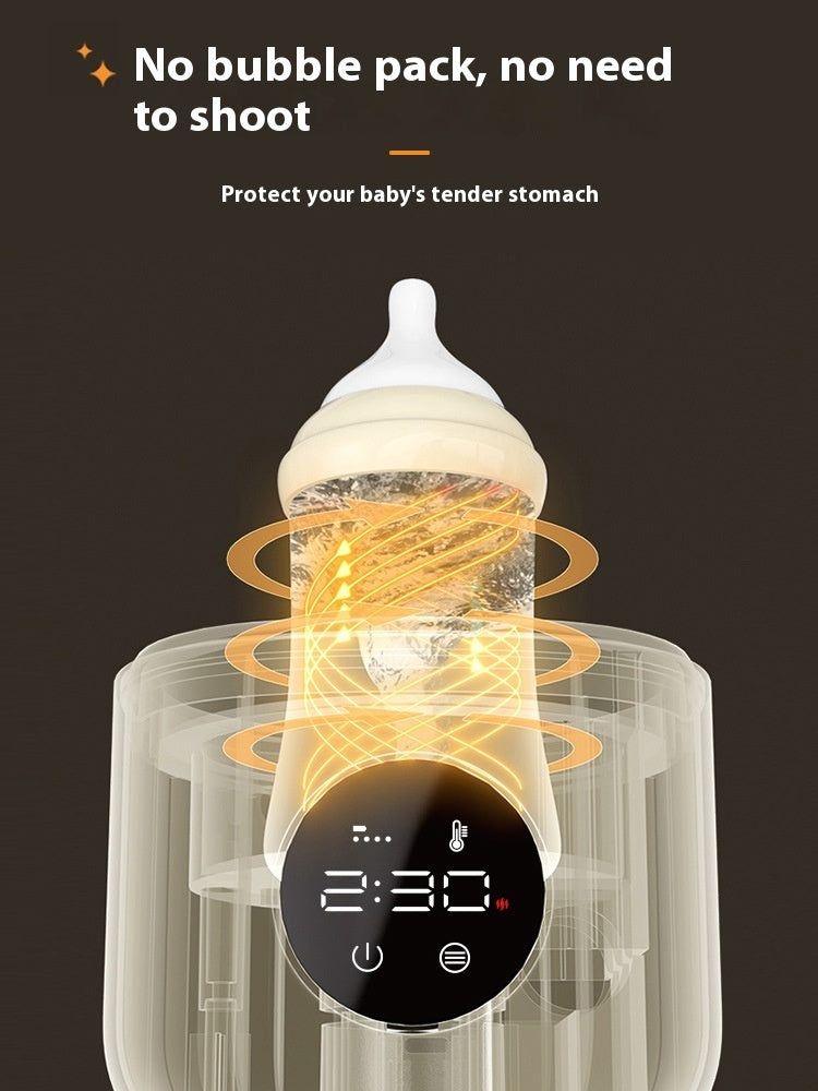 Fully Electric Automatic Constant Temperature Milk Shaker - Balochistan LLC  Product information: Power type: Charging Color: Y1 (light tone shake milk),Y3 upgraded (light tone constant temperature shake milk) Applicable age: infant (0-2 years old) Operation mode: Touch Material: polypropylene (pp) Usage: Electric Packing list: 1xMilk shaker Product Image: